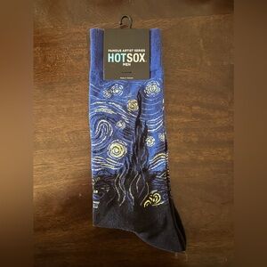 VAN GOGH NIGHT SKY - MENS DRESS SOCKS